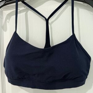Lululemon Flow Y Bra Navy Sz 8